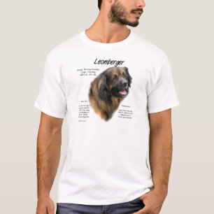 T-shirts Design da história de Leonberger