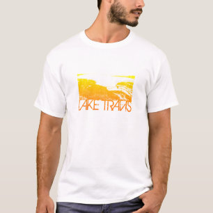T-shirts Design da skyline de Travis do lago