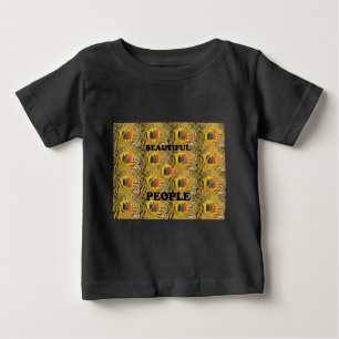 T-shirts Design de Arte Étnica Africana: Belas Pessoas