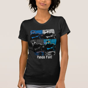 T-shirts Design de Arte Moderna com Urso Panda