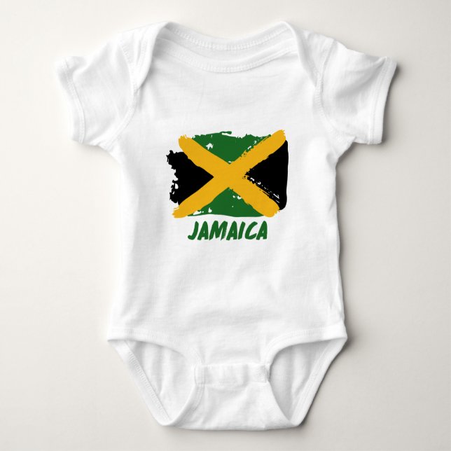 T-shirts Design de bandeira da Jamaica (Frente)