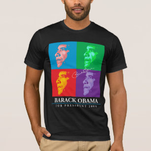 T-shirts Design de Barack Obama   Andy