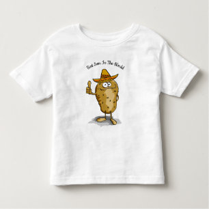 T-shirts Design de batata sombrero mexicano