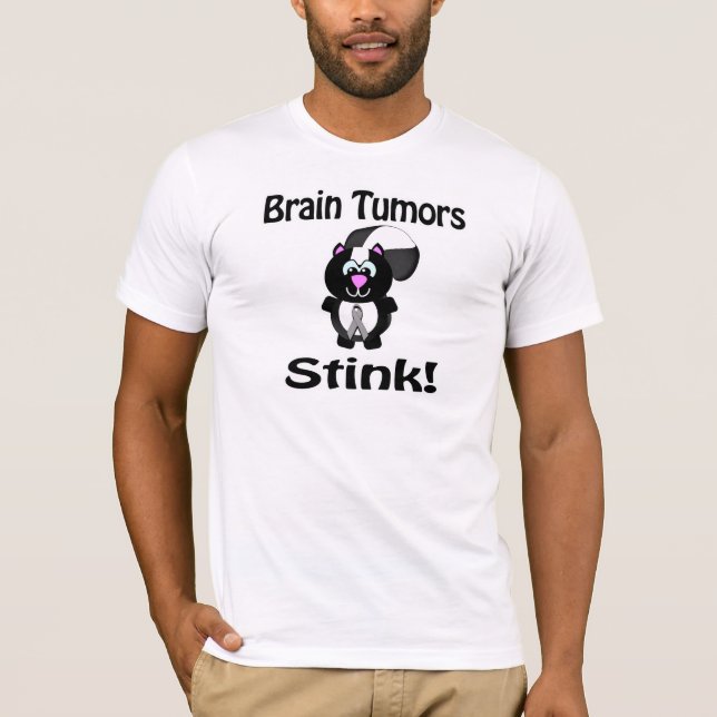 T-shirts Design de conscientização sobre tumores cerebrais  (Frente)
