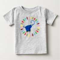 DESIGN DE ELEFANTE AZUL