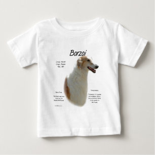 T-shirts Design de História de Borzoi