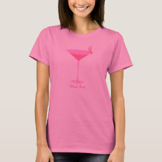 T-shirts Design de meio expediente Pinktini