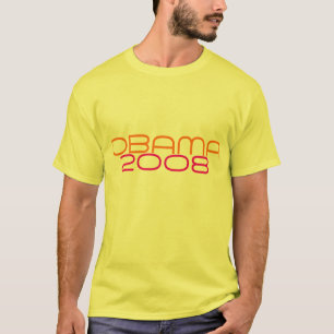 T-shirts Design de néon de Barack Obama 2008