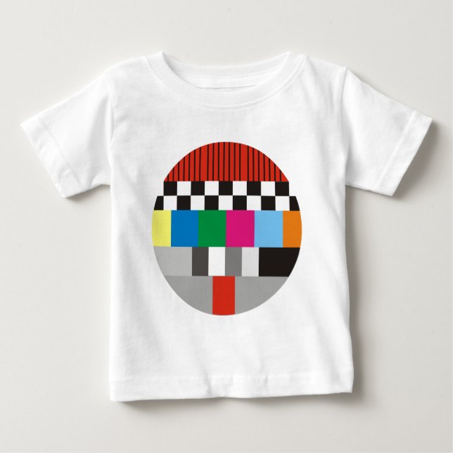 T-shirts Design de padrão de teste (Frente)