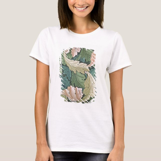 T-shirts design de papel de parede 'Acanthus', 1875 (Frente)