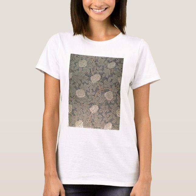 T-shirts design de papel de parede 'Rosa-90' (Frente)