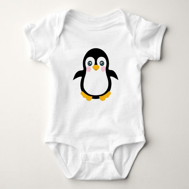 T-shirts Design de Pinguim Pinguim (Frente)