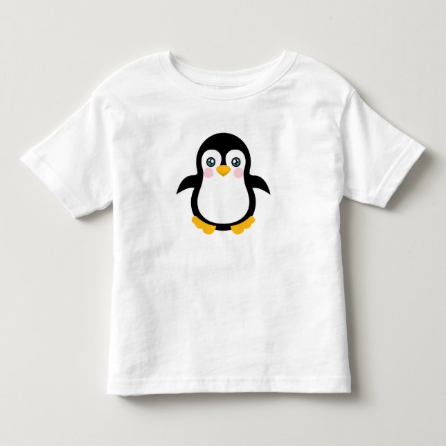 T-shirts Design de Pinguim Pinguim (Frente)