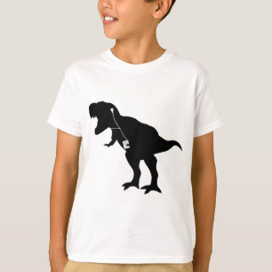 T-shirts Design de T-Rex da dança
