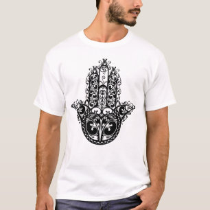 T-shirts Design decorativo de Hamsa