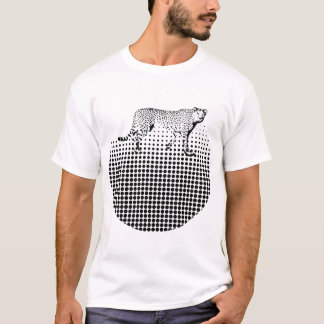 T-shirts Design do abstrato do ponto da chita
