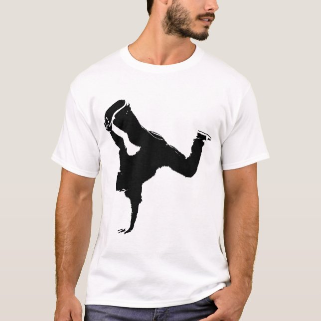 T-shirts design do breakdancer (Frente)