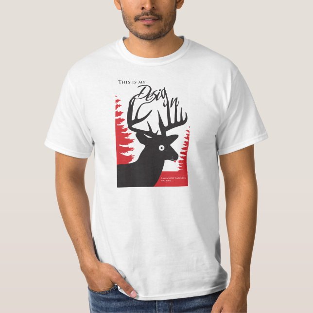 T-shirts Design do cérebro de Poo (Frente)