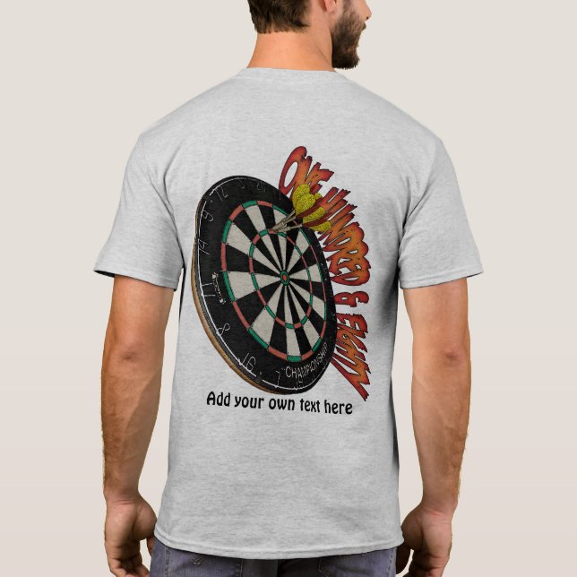 T-shirts Design do Dartboard (Verso)