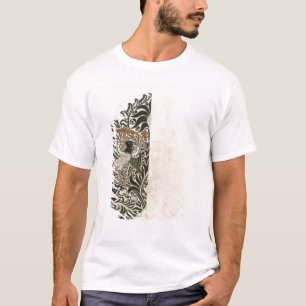 T-shirts Design do "de bloco de madeira inacabado pássaro