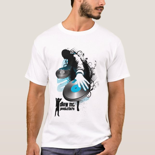 T-shirts Design do DJ - personalizado (Frente)