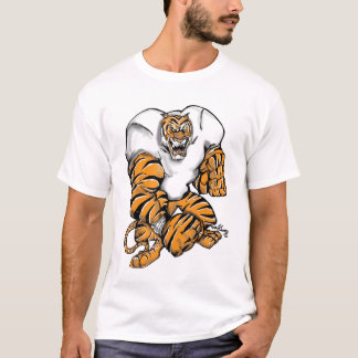 T-shirts design do futebol do tigre