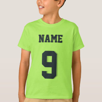 T-shirts Design do jérsei dos esportes dos miúdos | do