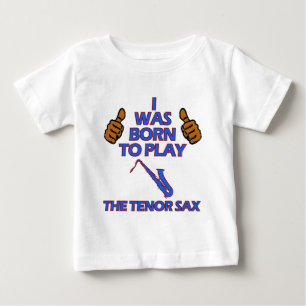 T-shirts design do Musical do saxofone do conteúdo