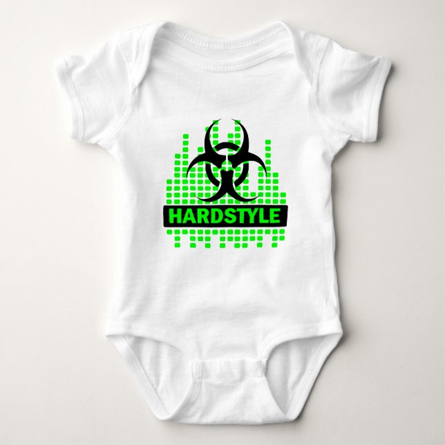 T-shirts Design do ritmo de Hardstyle (Frente)