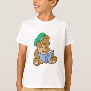 T-shirts Design do Urso de Teddy do Tempo da História Boni