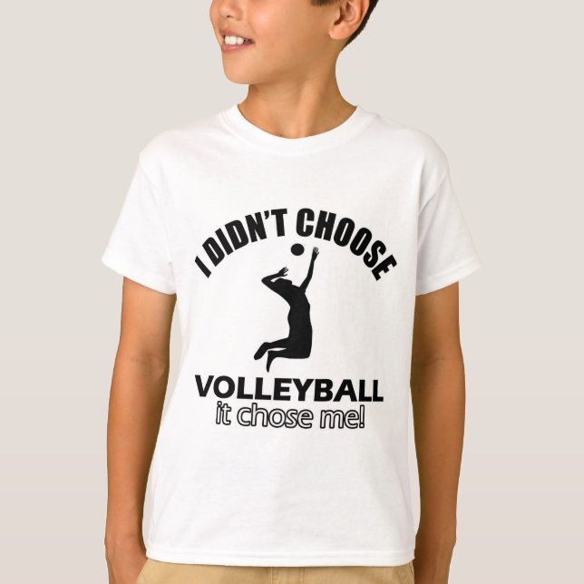 T-shirts design do voleibol (Frente)