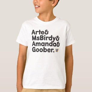 T-shirts Design dos nomes de Webkinz