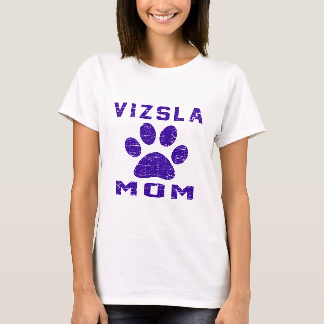 T-shirts Design dos presentes da mamã de Vizsla (Frente)