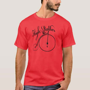 T-shirts Design engraçado do estilo do vintage do rolo alt