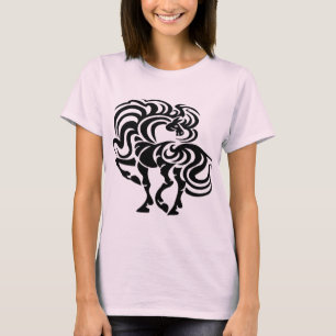 T-shirts Design extravagante do cavalo