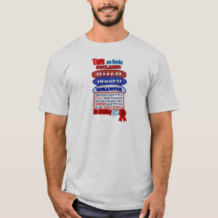 T-shirts Design ilegal do Natal dos brinquedos do édito de