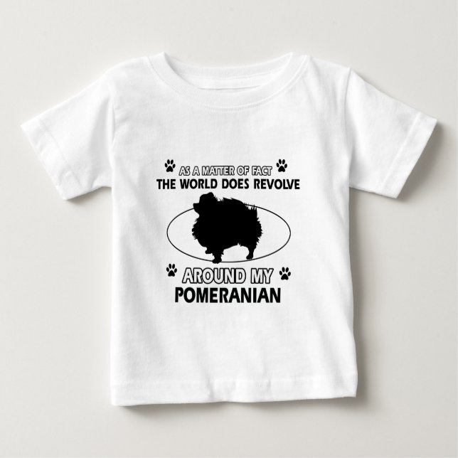 T-shirts design legal de POMERANIAN (Frente)