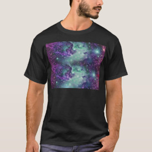 T-shirts Design novo Sparkly legal na moda da nebulosa