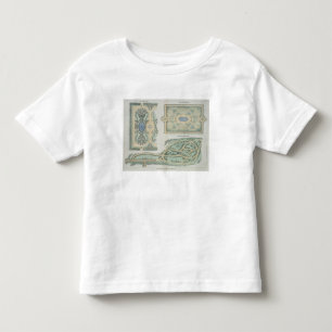 T-shirts Design para o francês, o inglês inglês e modern