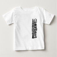 Design vertical do clarinete