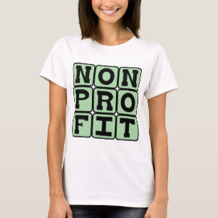 T-shirts Designação de Organização Sem Fins Lucrativos