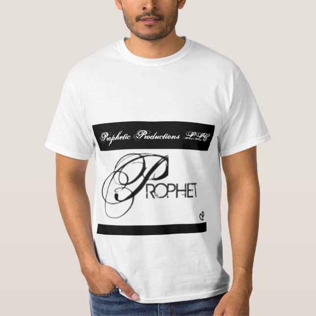 T-shirts designallCAZ0E7F1, LLC profético das produções (Frente)