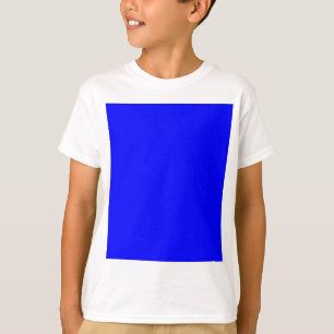 T-shirts Designer Personalizado de Cor Azul