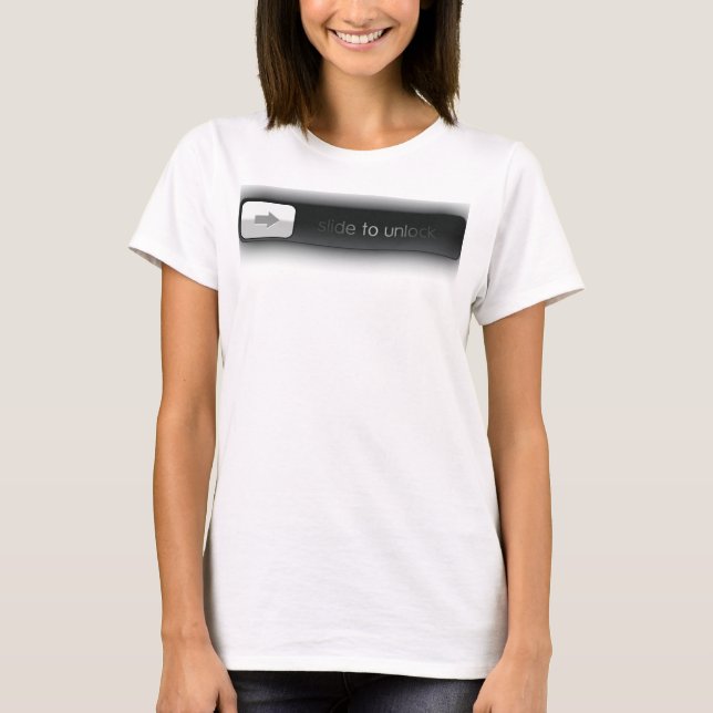 T-shirts deslize para destravar (Frente)