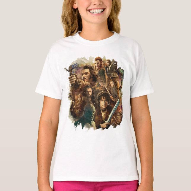 T-SHIRTS DESOLAMENTO DE CARACTERES SMAUG™ (Frente)