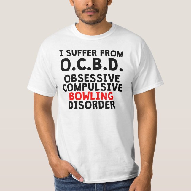 T-shirts Desordem obsessionante da boliche (Frente)