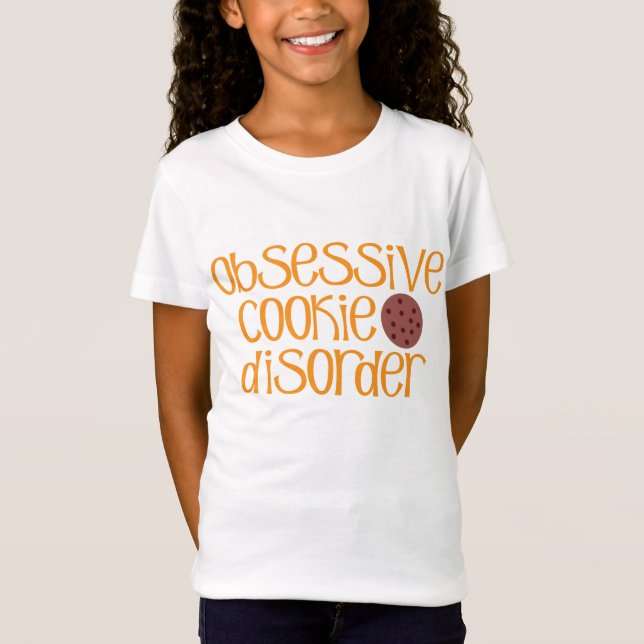 T-shirts Desordem obsessiva do biscoito (Frente)