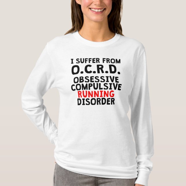 T-shirts Desordem Running obsessionante (Frente)