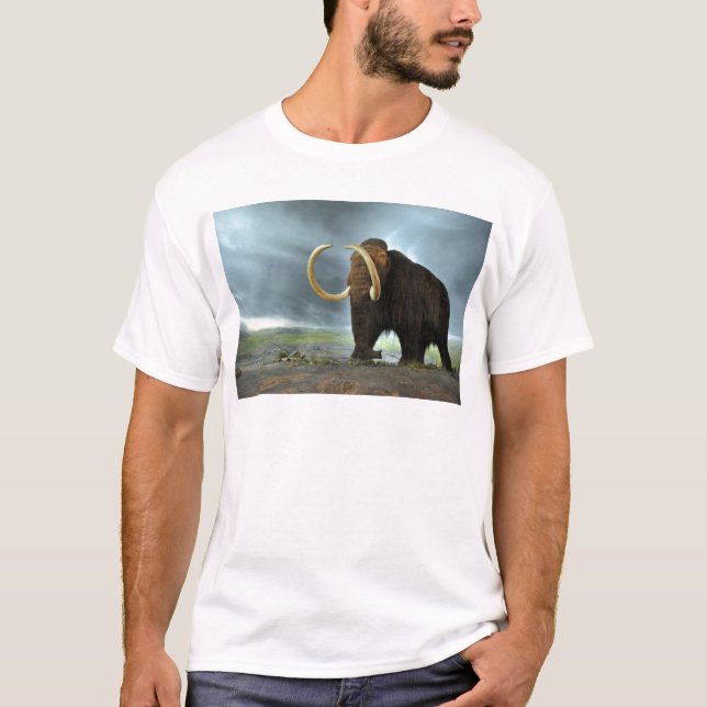 T-shirts Destino da modificação do Mammoth Woolly (Frente)