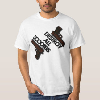 T-shirts Destory todos os patinetes